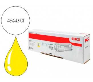 Toner oki laser 46443101 c833 / c843 amarillo 10000 paginas