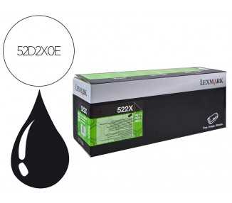 Toner lexmark laser 52d2x0e ms811 series / ms812 series negro 45000 paginas