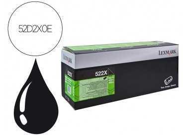 Toner lexmark laser 52d2x0e ms811 series / ms812 series negro 45000 paginas