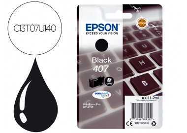 Ink-jet epson 407l clavier wf-4745 series negro 2900 paginas