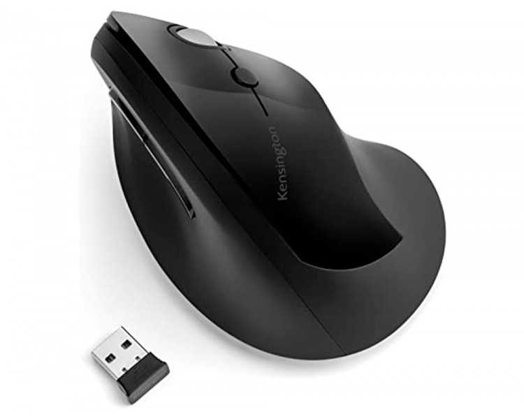 Raton kensington optico pro fit ergo vertical color negro