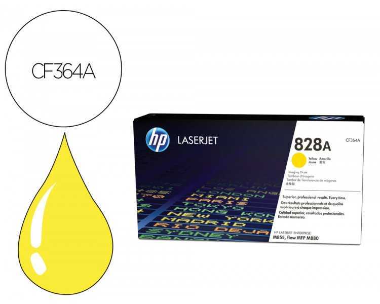 Tambor hp 828a laserjet m850 series / m880 amarillo 30000 paginas