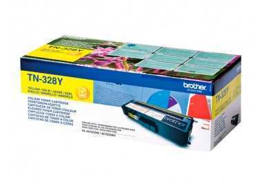 Toner brother laser tn328y amarillo alta capacidad 6000 paginas Toner brother laser tn328y amarillo alta capacidad 6000 paginas