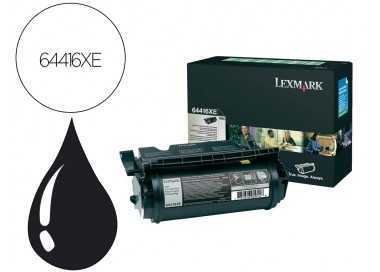 Toner lexmark laser t644 64416xe negro 32000 paginas