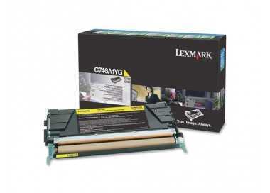 Toner lexmark laser c746a1yg c746 / c748 amarillo 7000 paginas