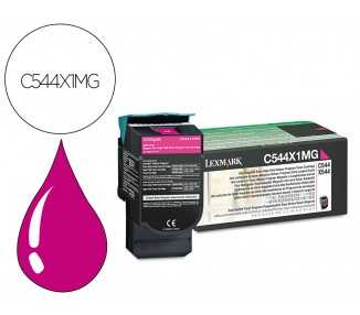 Toner lexmark laser c544 / x544 c544x1mg magenta 4000 paginas