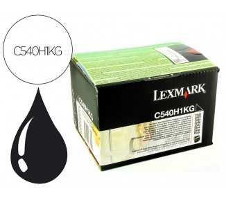 Toner lexmark laser c540h1kg c540 / c543 / c544 / x543 / x544 negro 2500 paginas