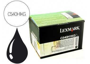 Toner lexmark laser c540h1kg c540 / c543 / c544 / x543 / x544 negro 2500 paginas