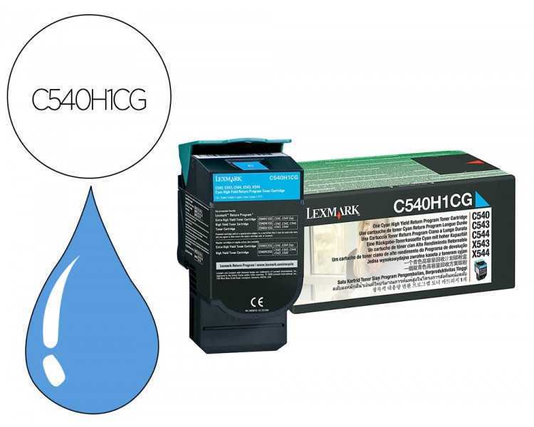 Toner lexmark laser c540h1cg c540 / c543 / c544 / x543 / x544 cian 2000 paginas