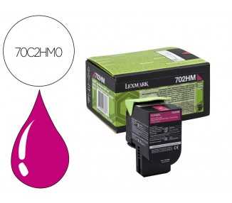 Toner lexmark laser 70c2hm0 cs310 / 410 magenta 3000 paginas