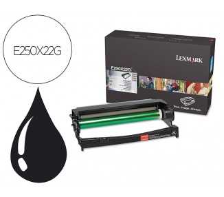 Tambor lexmark e250x22g e250 / e350 / e352 / e450 negro 30000 paginas