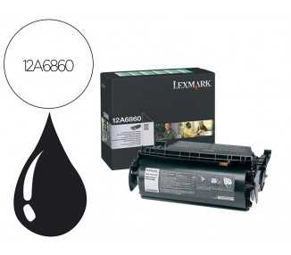 Toner lexmark laser t620 / t622 12a6860 negro 10000 paginas
