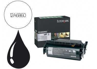 Toner lexmark laser t620 / t622 12a6860 negro 10000 paginas