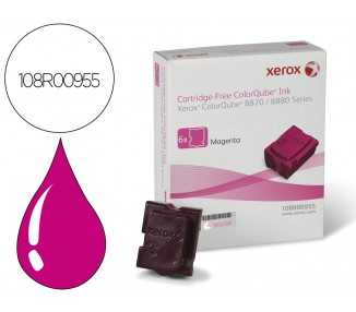Tinta solida xerox e 8870 / 8880 magenta 17300 paginas pack de 6 unidades