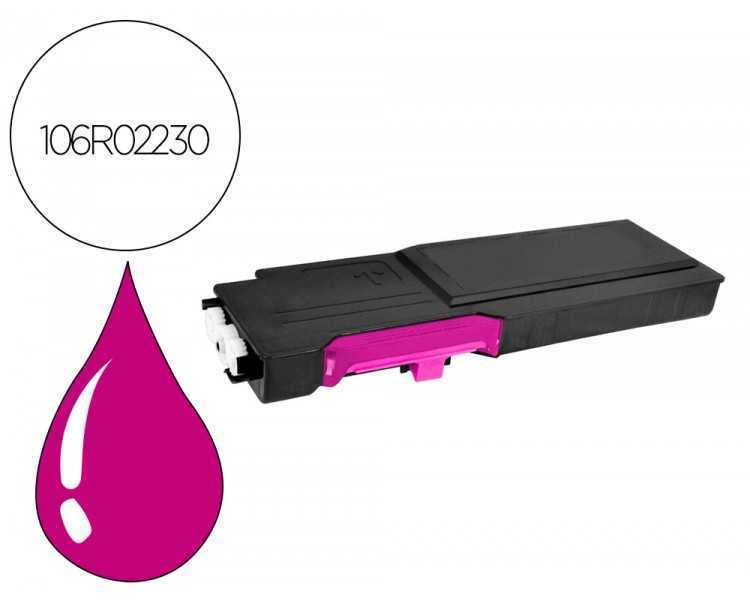 Tinta solida xerox 106r02230 phaser 6600 / workcentre 6605 magenta 6000 paginas