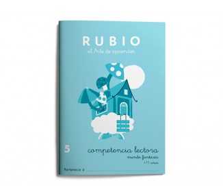 Cuaderno rubio competencia lectora 5 mundo fantasia