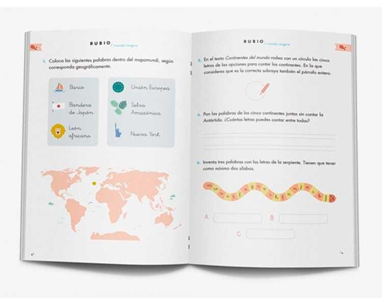 Cuaderno rubio competencia lectora 3 mundo viajero