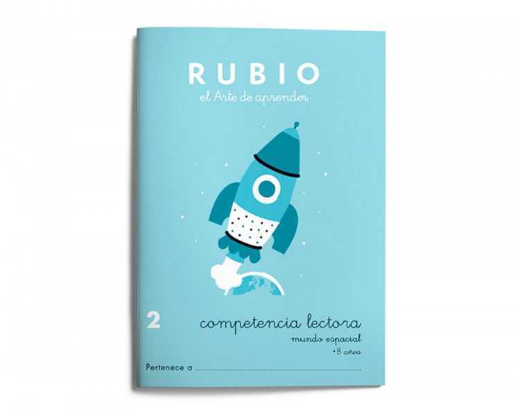Cuaderno rubio competencia lectora 2 mundo espacial