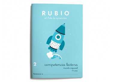 Cuaderno rubio competencia lectora 2 mundo espacial
