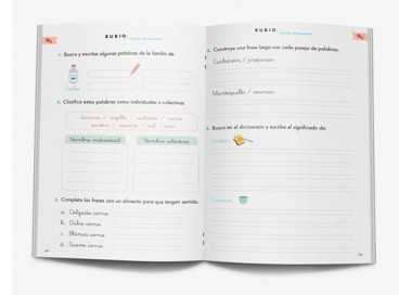 Cuaderno rubio competencia lectora 1 mundo sensaciones
