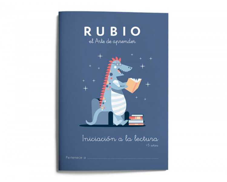 Cuaderno rubio iniciacion a la lectura + 5 años