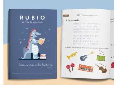 Cuaderno rubio iniciacion a la lectura + 5 años
