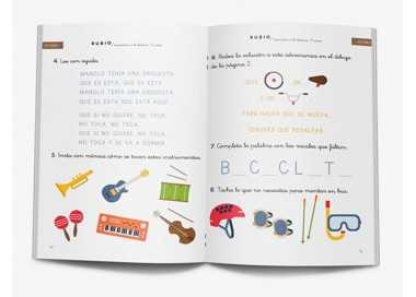 Cuaderno rubio iniciacion a la lectura + 5 años