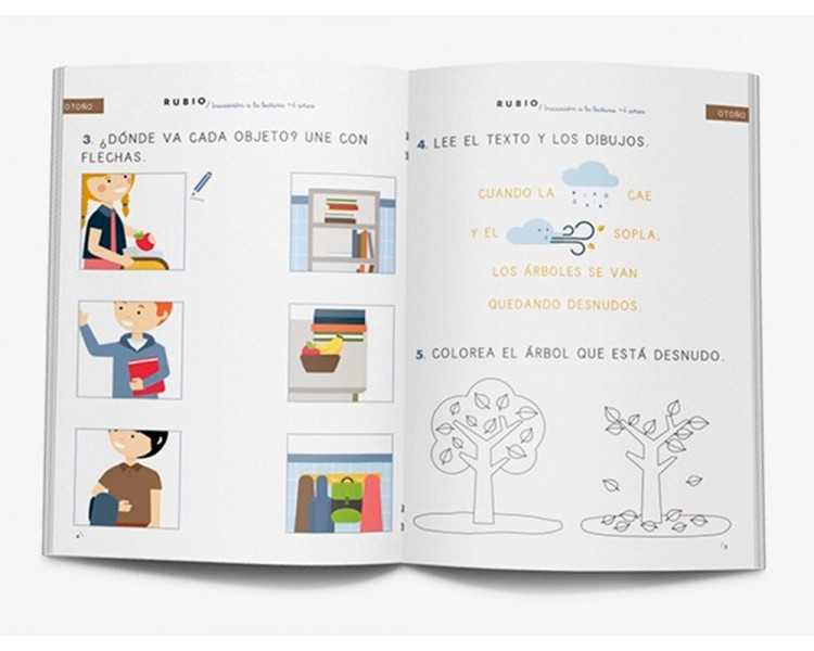 Cuaderno rubio iniciacion a la lectura + 4 años