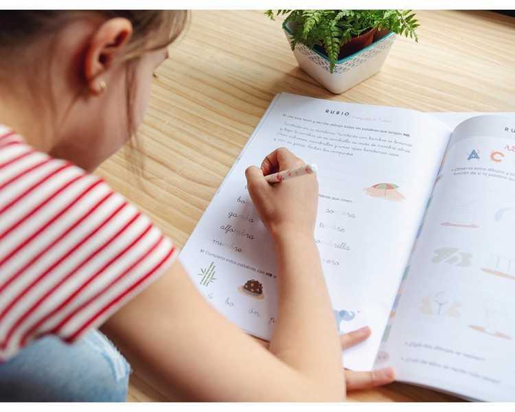 Cuaderno rubio iniciacion a la lectura + 4 años