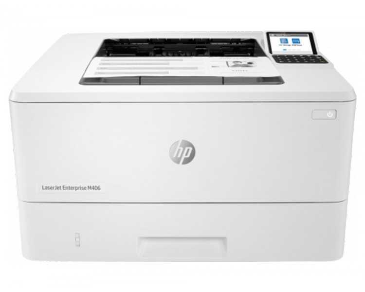 Impresora hp laserjet enterprise m406dn duplex red 40 ppm bandeja de entrada 100 hojas