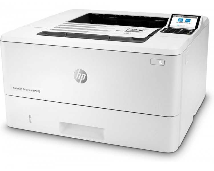 Impresora hp laserjet enterprise m406dn duplex red 40 ppm bandeja de entrada 100 hojas