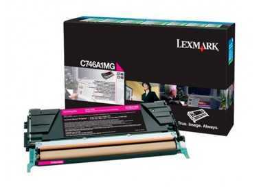 Toner laser lexmark c736h1mg magenta 10000 paginas