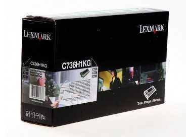 Toner laser lexmark c736h1kg 12000 paginas Toner laser lexmark c736h1kg 12000 paginas