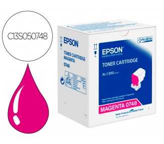 Toner epson c13s050748 magenta 8800 paginas
