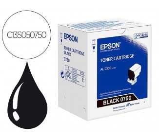 Toner epson c13s050750 negro 7300 paginas