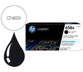 Toner hp laser 656x-cf460x negro 27000 paginas