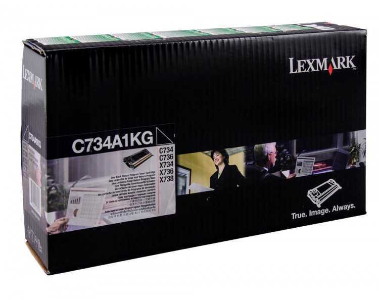 Toner laser lexmark c734 6000 paginas