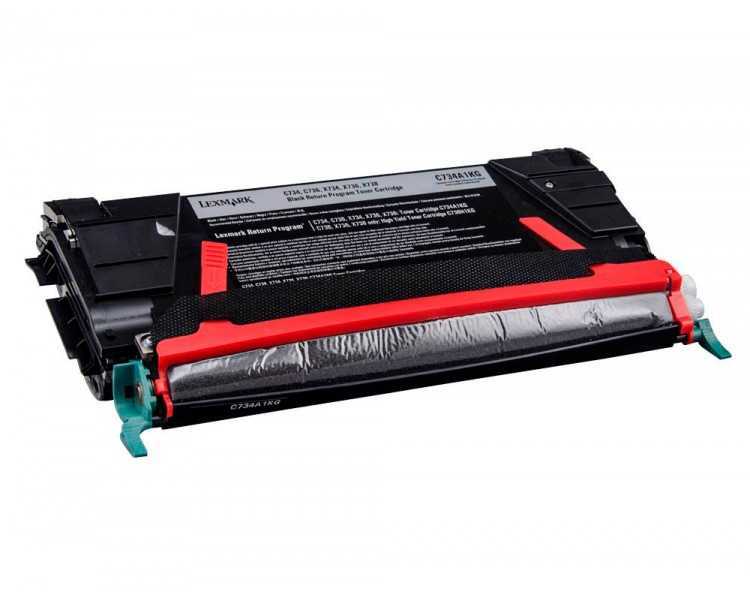 Toner laser lexmark c734 6000 paginas