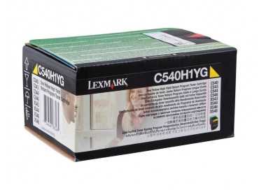 Toner laser lexmark c540h1yg amarillo c540/ 2000 paginas Toner laser lexmark c540h1yg amarillo c540/ 2000 paginas