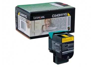 Toner laser lexmark c540h1yg amarillo c540/ 2000 paginas Toner laser lexmark c540h1yg amarillo c540/ 2000 paginas