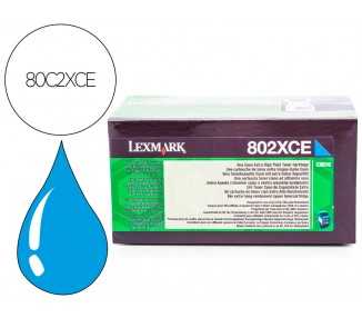 Toner laser lexmark 80c2xcecian 4000 paginash