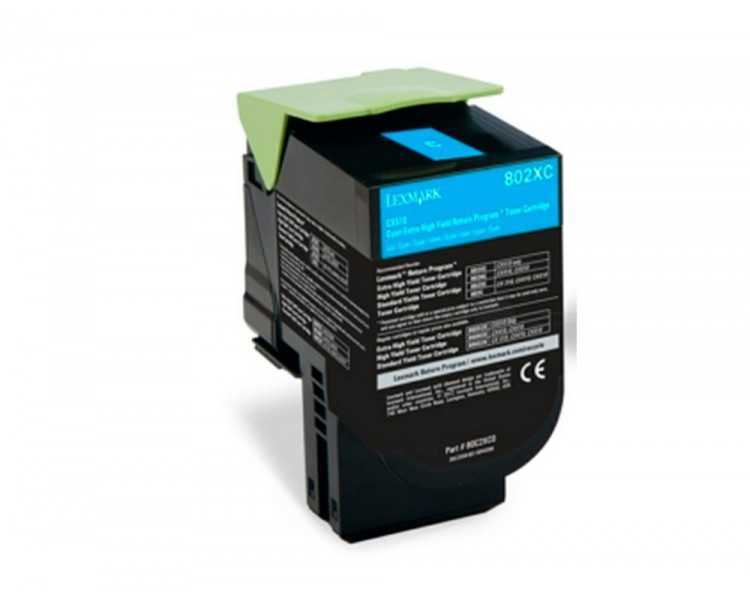 Toner laser lexmark 80c2xcecian 4000 paginash