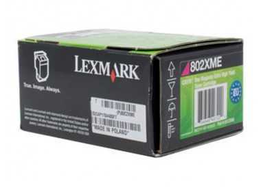 Toner laser lexmark 80c2xme magenta 4000 paginas