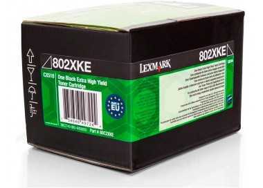 Toner laser lexmark 80c2xke negro 8000 paginas