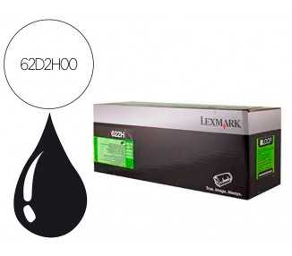 Toner laser lexmark 622h negro