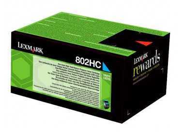 Toner laser lexmark 80c2hce cian 3000 paginas