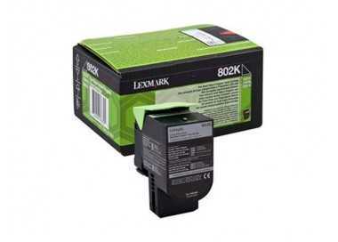 Toner laser lexmark 80c2hke negro 4000 paginas