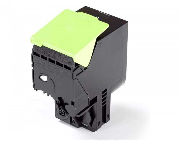 Toner laser lexmark 80c2hke negro 4000 paginas