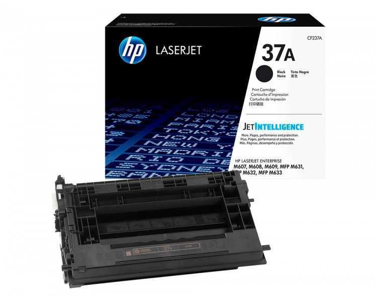 Toner hp laser 37a cf237a negro 11000 paginas