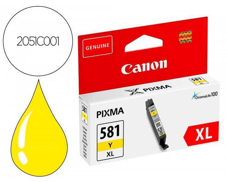Ink-jet canon pixma cli-581xl amarillo